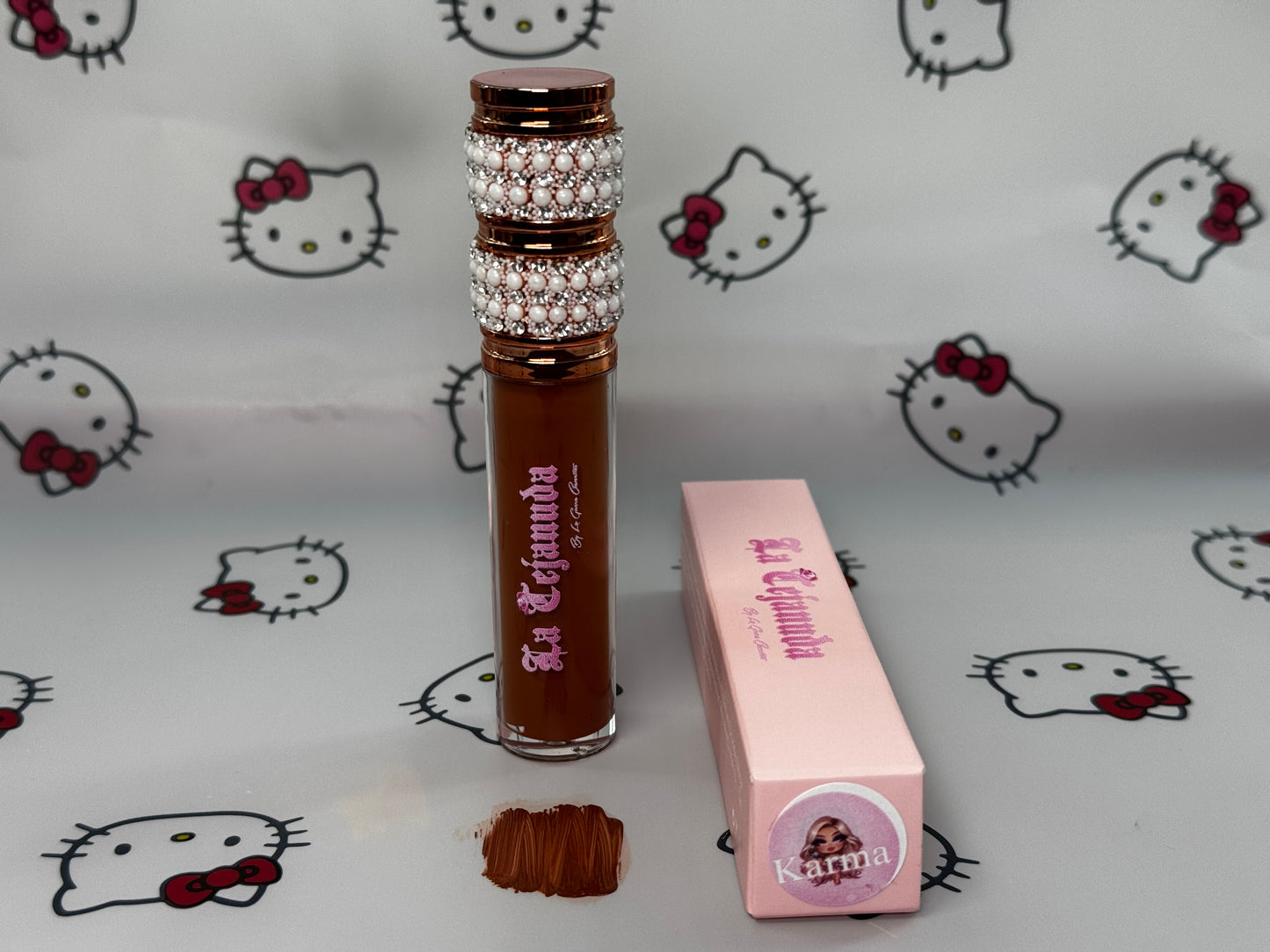 La Tejanuda Karma matte liquid lipstick