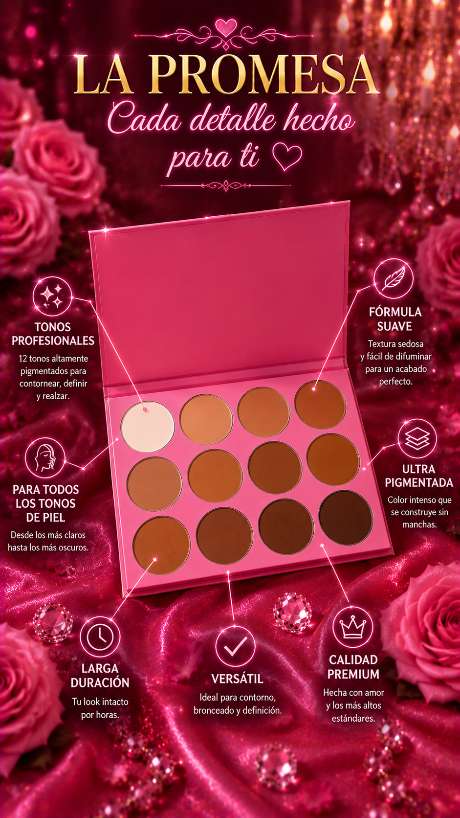 La Promesa Contour Palette